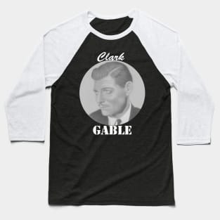 Clark Gable Baseball T-Shirt